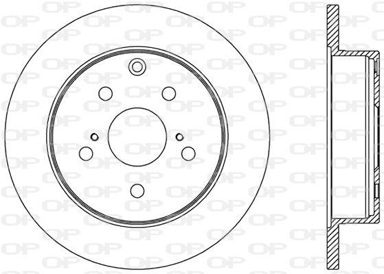 OPEN PARTS Bremžu diski BDR2422.10